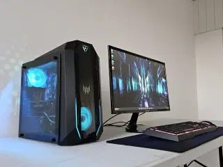 Predator i5-11400 Gamer Pc +24" Skærm