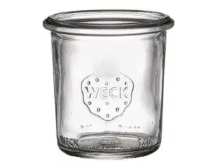 48 stk. Patentglas 14 cl u/låg Diam 60 mm Weck