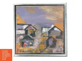 Maleri i ramme (str. 34x34 cm)