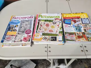 Patchwork magasinblade 