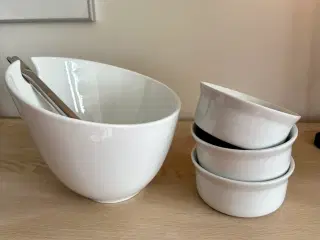 Ubrugte tapas fad, salatskåle osv. sælges