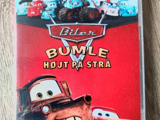 DVD Disney Biler Bumle højt på strå 