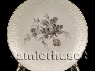 Herlufsholm Tallerken Dyb 22½ cm.
