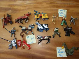 Schleich dyr div. byttere fra stor samling