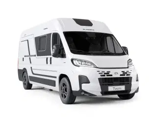 2026 - Adria Twin 600   NYHED i Danmark ADRIA Twin 600 - hjemtages på bestilling.