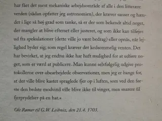 ole rømer - korrespondance og afhandlinger samt et