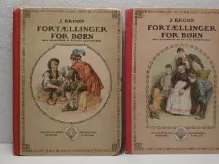 J.Krohn: Fortællinger for Børn. 2.og3. Saml. 1911.
