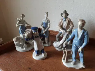 GDR porcelænsfigurer