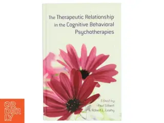 The therapeutic relationship in the cognitive behavioral psychotherapies (Bog)
