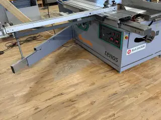 Rundsav med fræser spindel