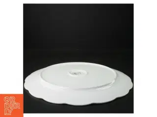 Porcelæns fad med blomstermotiv fra Rosenthal (str. 31,5 cm i diameter)