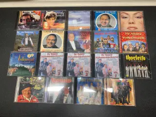 CD - Blandet - Dansk - Svensk - Tysk - Music