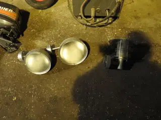 3 stk udendørs lamper