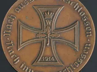 Medallion fra 1. verdenskrig