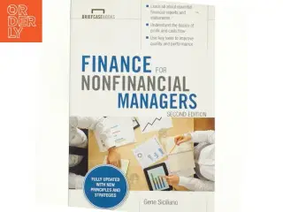 Finance for nonfinancial managers af Gene Siciliano (Bog)