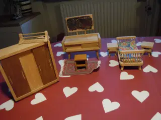 Retro dukkehus møbler