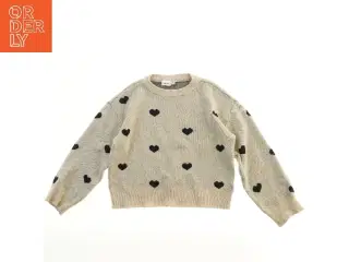 Sweatshirt med hjerter fra Name It (str. 122)