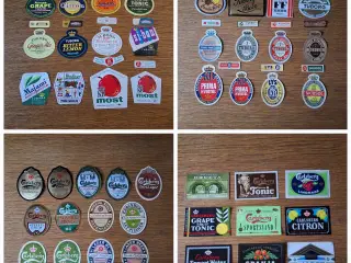 46 ETIKETTER FRA CARLSBERG OG TUBORG BRYGGERIER