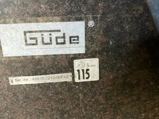 Brændesav - Güde Elektrisk
