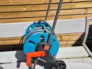 Gardena Slangevogn med 20 m gardena slange, Sælges