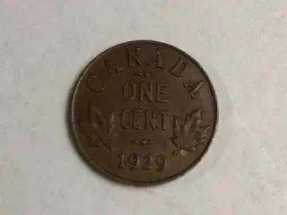 One cent Canada 1929