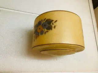 Gammel loftpendel / lampeskærm i glas.