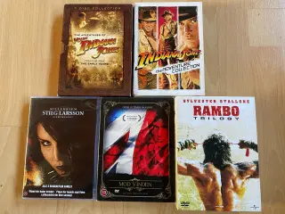 Diverse DVD bokse