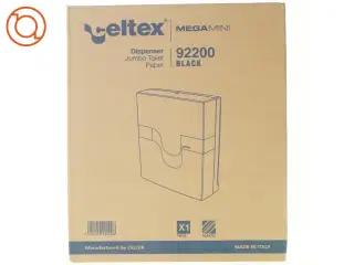 Dispenser jumbo toilet paper mega mini 92200 black fra Celtex (str. 39 x 33 x 13 cm)