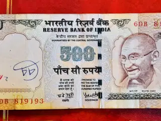 INDIA INDIEN 500 RUPEES 2007 R Mahatma Gandhi