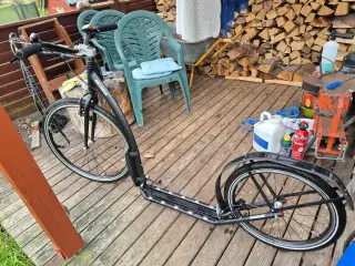 Kick bike til hunde træk