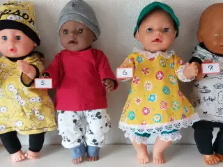 Baby born tøj