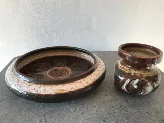 Retro keramik sæt (Kingo Keramik)