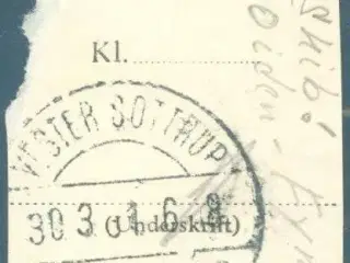Udsl. stjernestempel Horne, 1931
