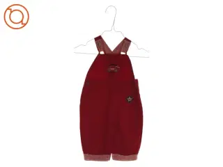 Overalls i rød (str. 3-6 mdr)