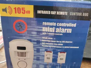 2 minialarm til salg!!!!