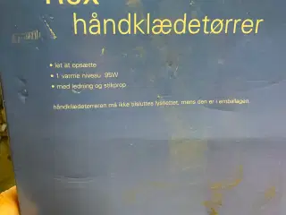 Håndklæde tørre på el 
