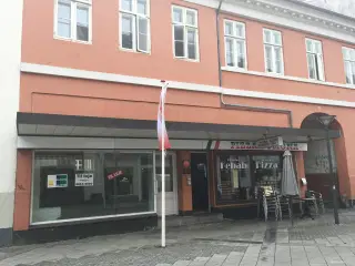 Butikslokale i gågade Nyborg