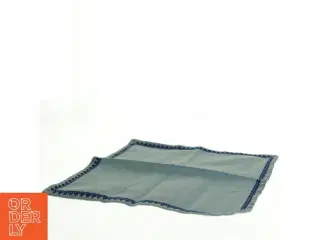 Blåt bomuldsklæde (str. 31 x 31 cm)