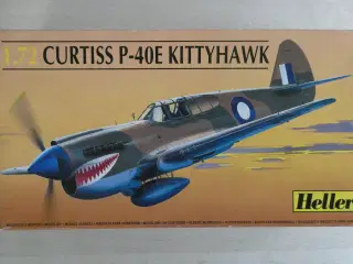 1/72 Modelfly Curtis P40, 7stk. sælges