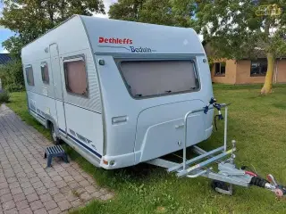 Dethleffs - Dejlig vogn med mange bekvemligheder