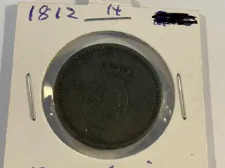 12 Skilling 1812 - Dårlig stand