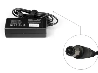 Dell 65W 19.5V 3.34A med Octagonal/Octagon/Hexagon strømforsyning tip - Kompatibel
