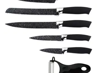 2 stk. Kitchen King Premium køkkenknivsæt 6-pak