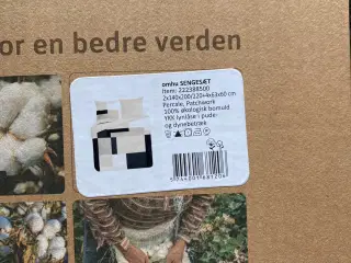 2sæt Omhu økologisk sengetøj