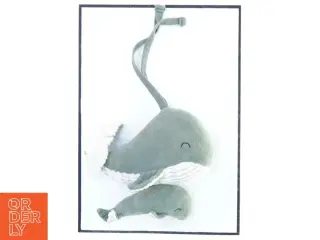 Hænger bamse  med musik (str. 20 cm)