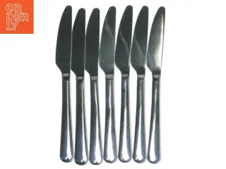 Stål bestiksæt med 7 knive (str. 7 styk. 21 cm)