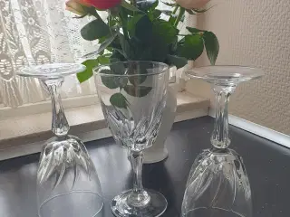 9 Franske Flamingo hvidvinsglas 