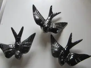 3 fine sorte svaler til vægge samlet pris