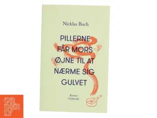 Pillerne får mors øjne til at nærme sig gulvet : roman af Nicklas Buch (Bog)
