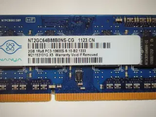 2stk RAM 2*2 GB